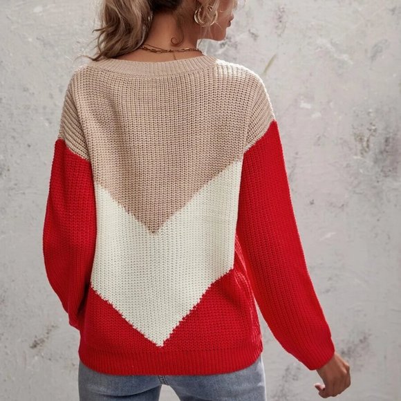 Women's Pullover Sweater - Picture 4 of 5